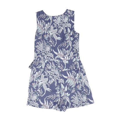 Purple Paisley Romper