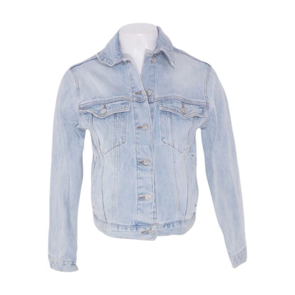 Blue Maternity Denim Jacket