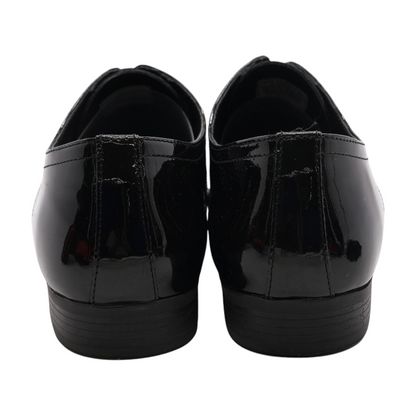 Black Lace-Up Dress Shoes