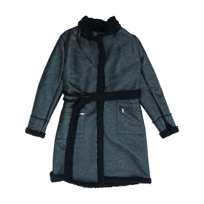 Black Solid Coat