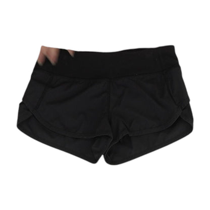 Black Striped Active Shorts
