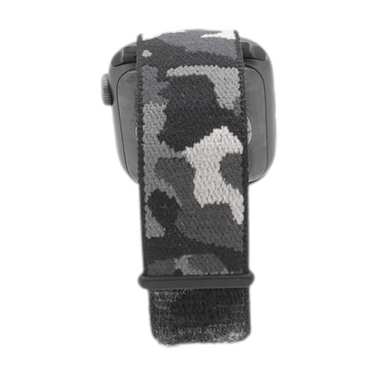 44mm Series 6 Space Gray Smartwatch Camo Band S/M
