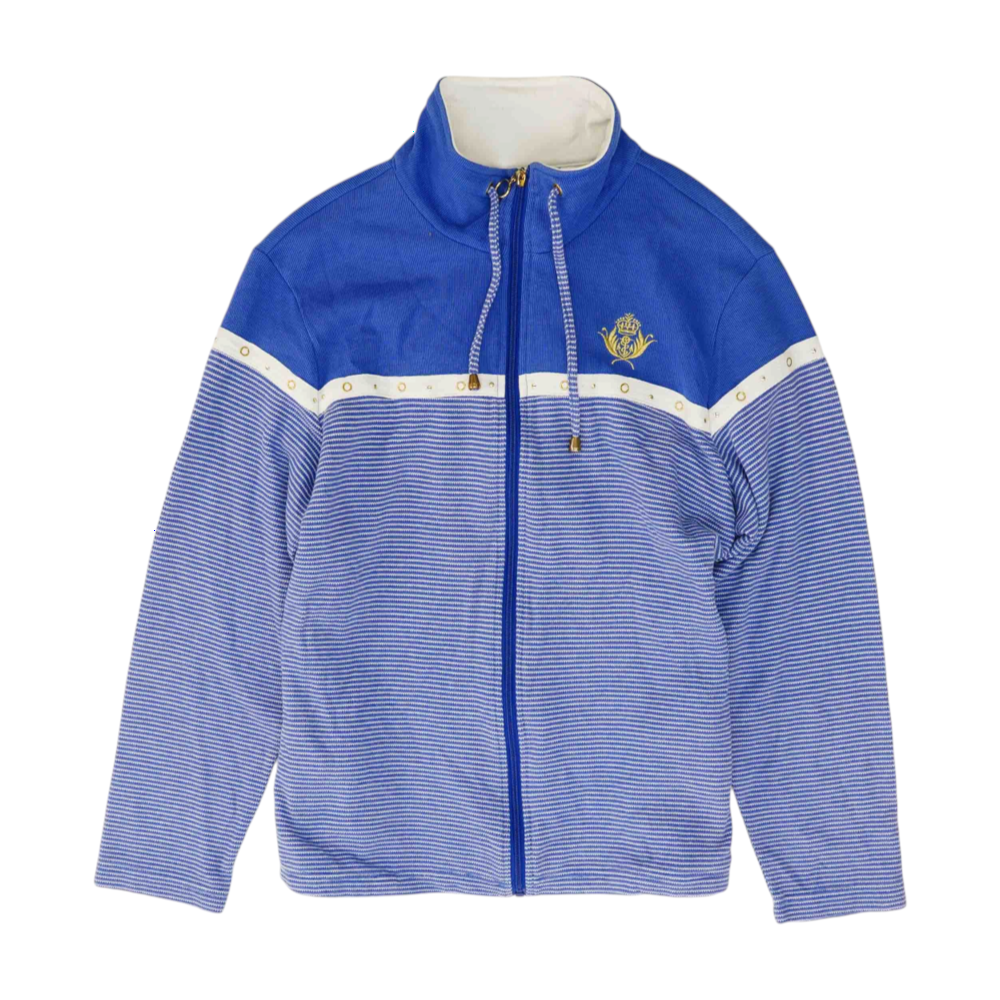 Blue Striped Active Coat