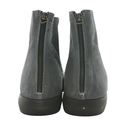 Blue Ankle Boots