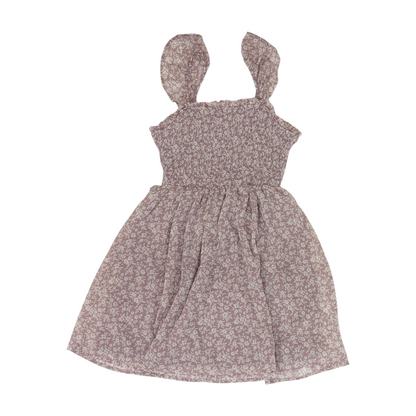 Purple Floral Dress