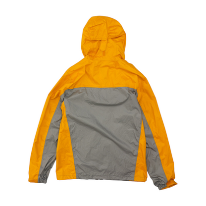Mustard Color Block Rain Jacket