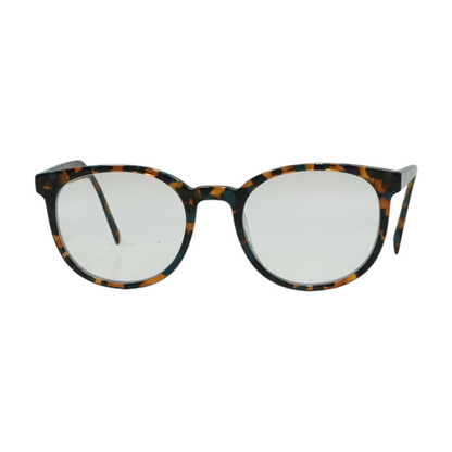 Brown Gillian M Round Prescription Eyewear