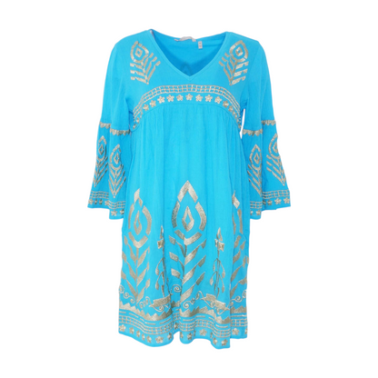 Blue Petite Mini Dress