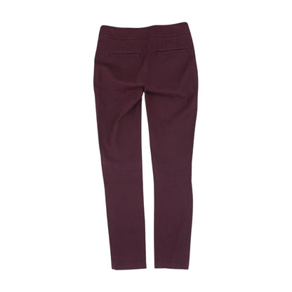Maroon Solid Pants