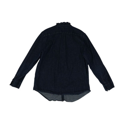 Blue Petite Button Down