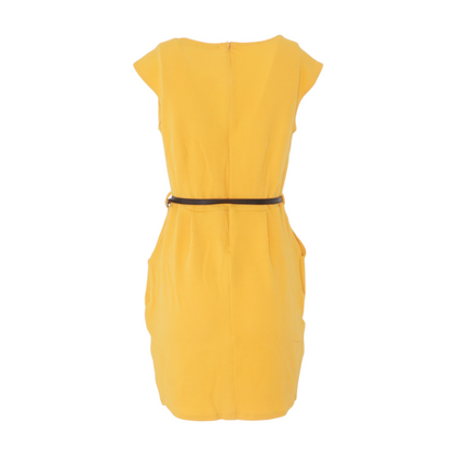 Mustard Mini Dress