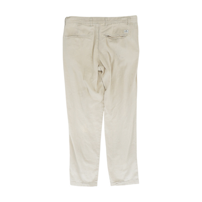 Beige Regular Pants