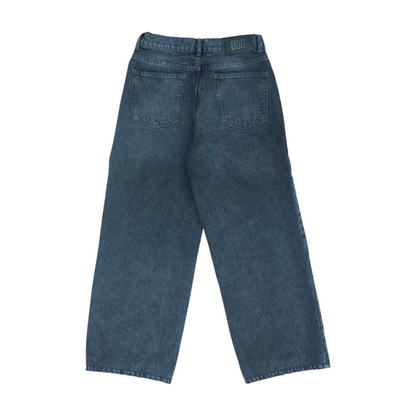 Gray Wide Leg Jeans