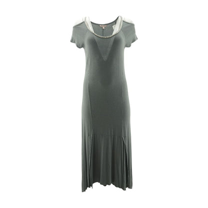 Gray Midi Dress