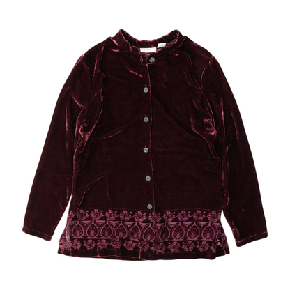Maroon Button Down