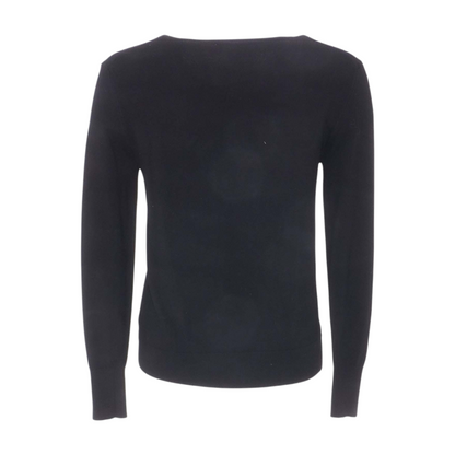 Black Cardigan Sweater