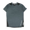 Gray Color Block Active T-Shirt