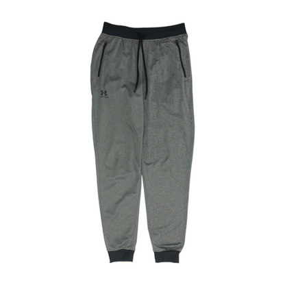Gray Color Block Tapered Pants