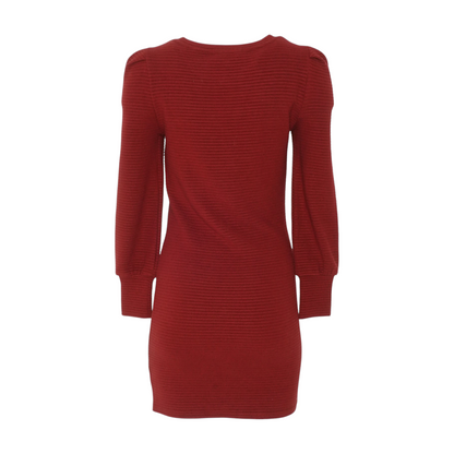 Maroon Mini Dress