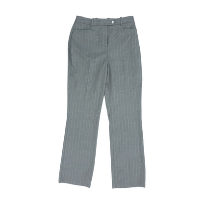 Gray Striped Pants