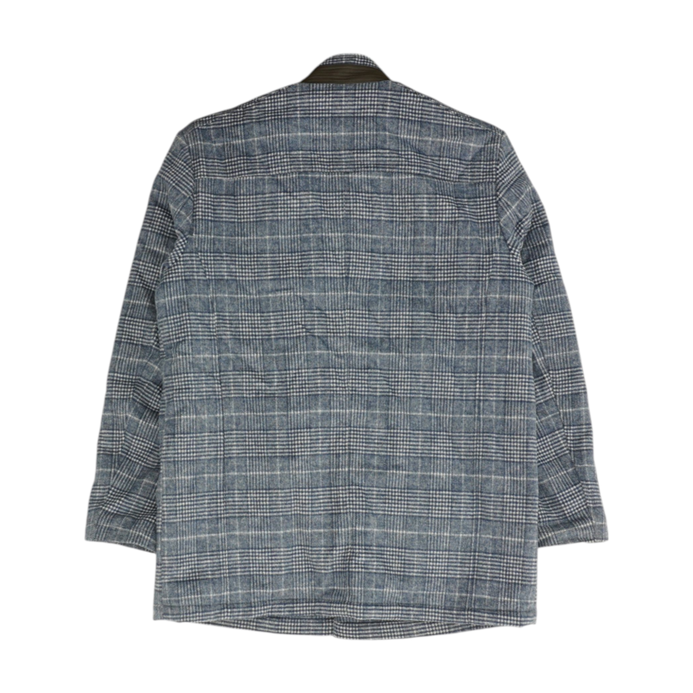 Blue Plaid Coat