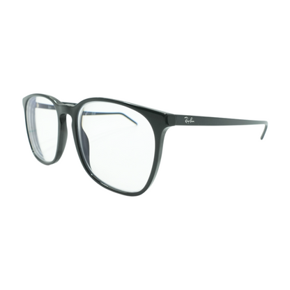 Black Square Prescription Eyewear