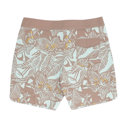 Brown Floral Swim Bottom