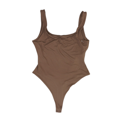 Brown Bodysuit Blouse