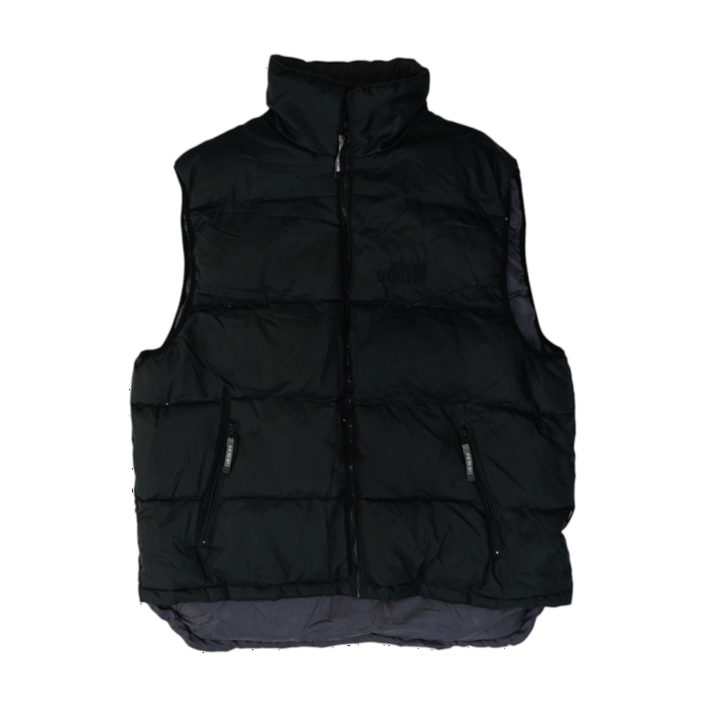 Black Solid Vest