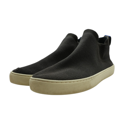 Brown Mid-Top Athletic Shoes