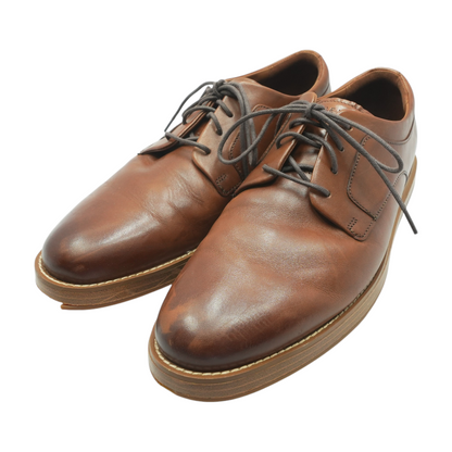 Brown Lace-Up Dress Shoes