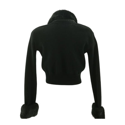 Black Cropped Sweater