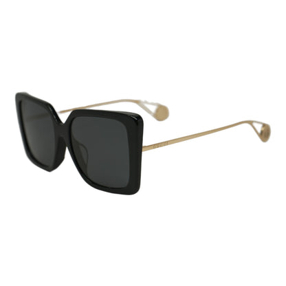 Black GG0435SA Oversized Sunglasses