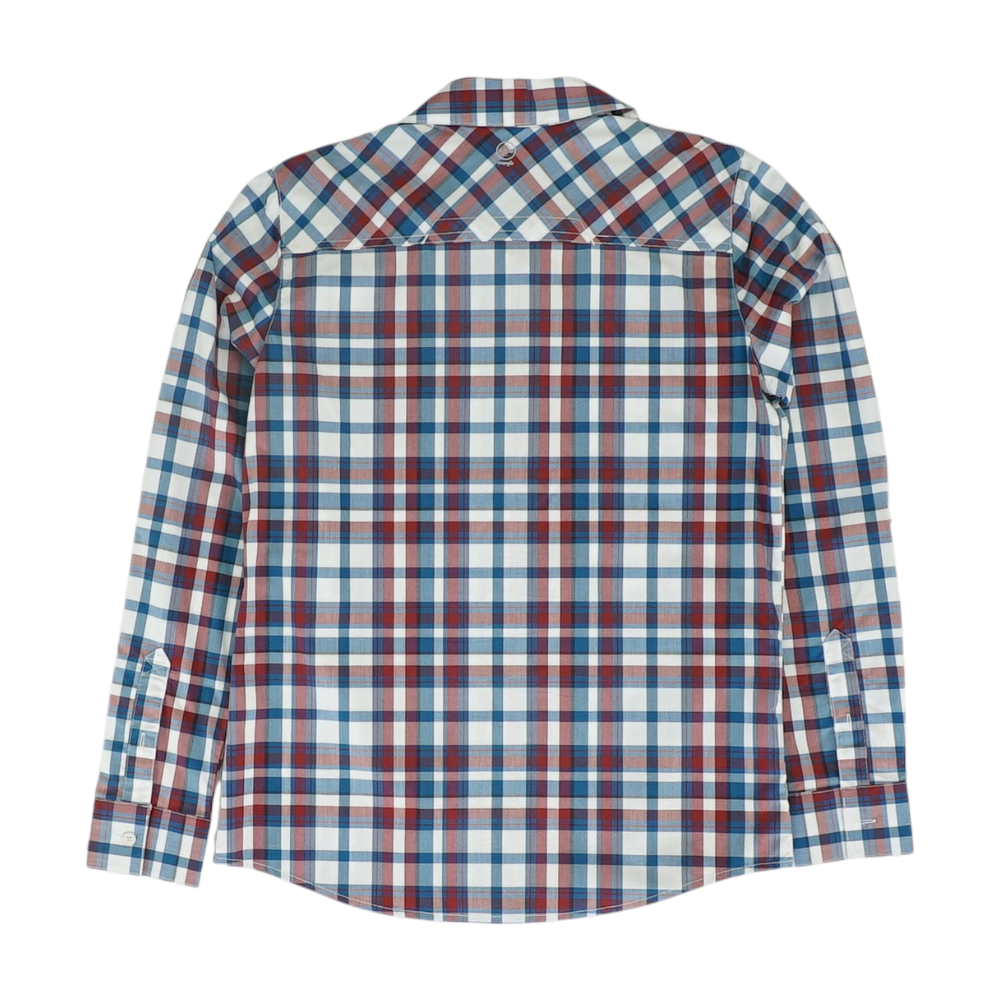 Multi Plaid Outdoor Button Down