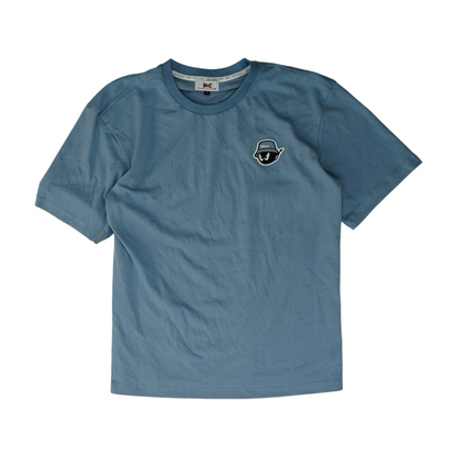 Blue Solid T-Shirt