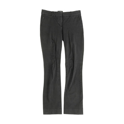 Black Solid Chino Pants