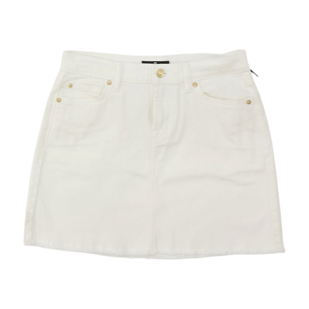 White Mini Skirt