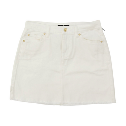 White Mini Skirt