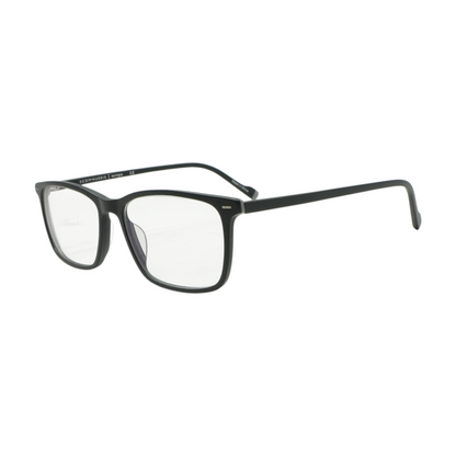 Black SH-694 Square Prescription Eyewear