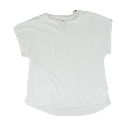 White Petite Blouse