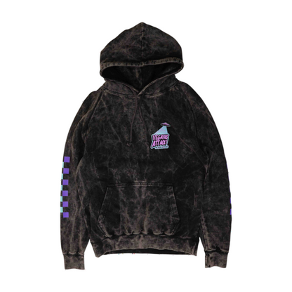 Black Solid Hoodie Pullover