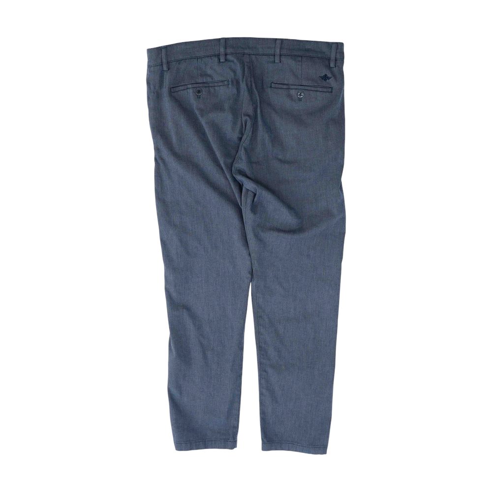 Blue Print Slim Pants