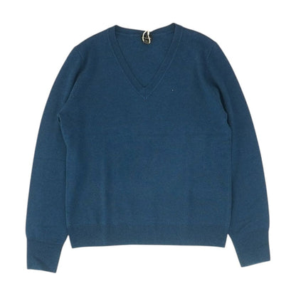 Teal V-Neck Sweater
