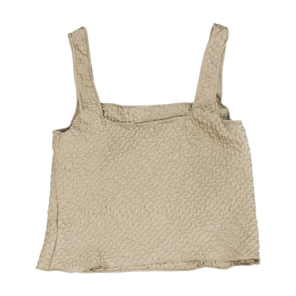Brown Tank Knit Top