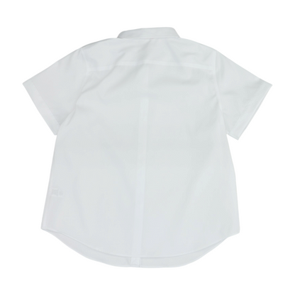White Petite Button Down