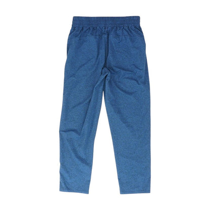 Blue Solid Active Pants