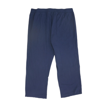 Blue Plus Straight Pants