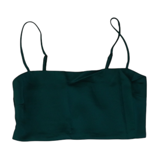 Green Cropped Blouse