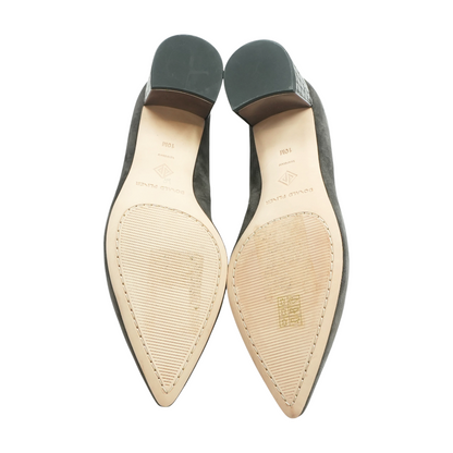 Brown Block Heels