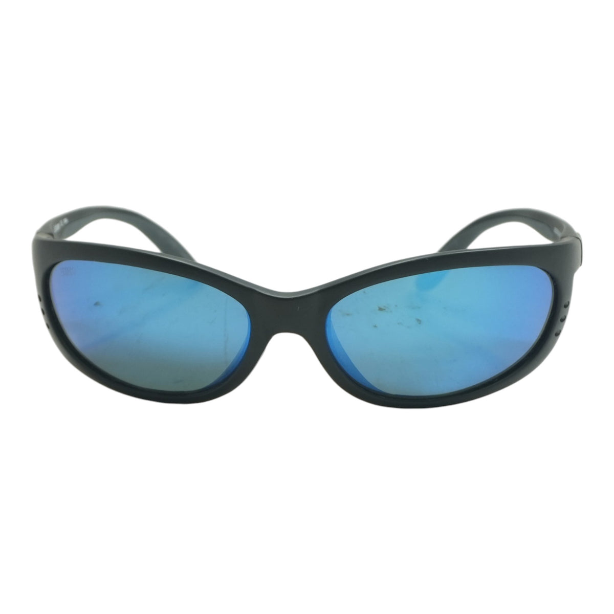 Black Fathom Oval Sunglasses